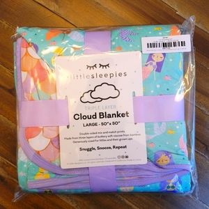 Little Sleepies Mermaid Cloud Blanket